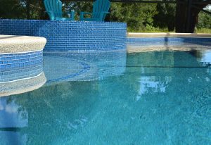 Blue 1″ x 2″ (Galaxy Series) Glass Pool Tile