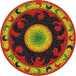 sun pool medallion 500x500
