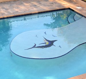 Marlin Pool Mosaic