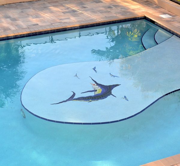 Marlin Pool Mosaic