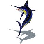 Marlin Pool Mosaic