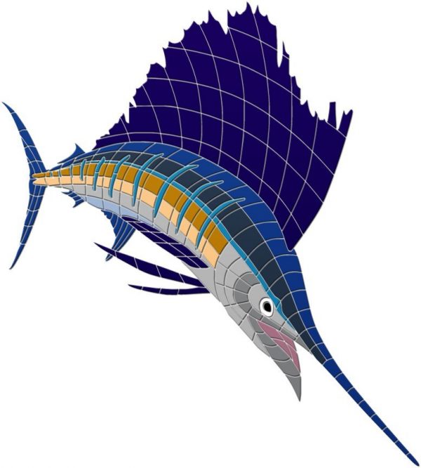Sailfish 2 Pool Mosaic