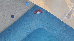 Fun Crab Pool Mosaic