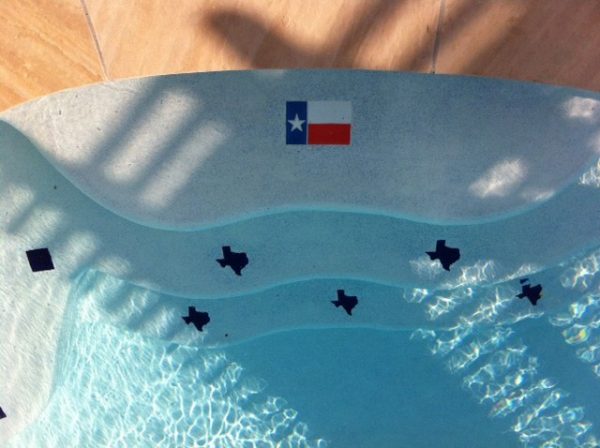 Texas Pool Mosaic