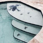 Small Frog Pool Mosaic