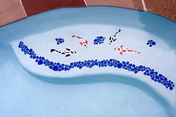 Koi Fish (Group of 6) Pool Mosaic