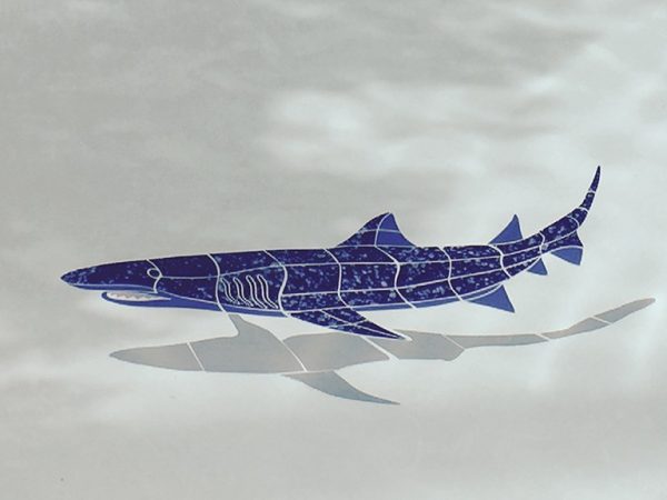 Shark 1 Pool Mosaic