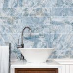 Aqua 6″ x 20″ (Cloud Series) Porcelain Pool Tile