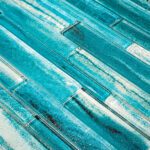 Aquamarine Mixed (Coastal Sands Series) Glass Pool Tile