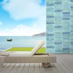 Verdigris 3″ x 12″ Relief (Boutique Series) Porcelain Pool Tile