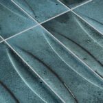 Prussian Blue 3″ x 12″ Relief (Boutique Series) Porcelain Pool Tile