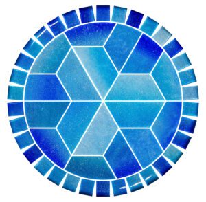 Surf Barstool Top (Crystal Water Series)