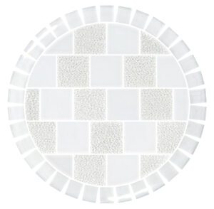 Bright White Barstool Top (Signature Series)
