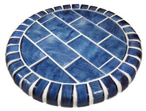 Stratus Blue Barstool Top (Subway Series)