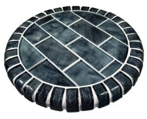 Stratus Gray Barstool Top (Subway Series)