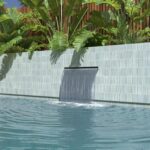 Water 4.5″ x 9″ (Kit-Kat Series) Porcelain Pool Tile