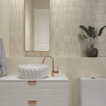 Ivory 4.5″ x 9″ (Kit-Kat Series) Porcelain Pool Tile