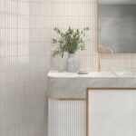 Snow 4.5″ x 9″ (Kit-Kat Series) Porcelain Pool Tile