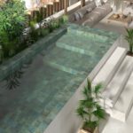 Emerald Anti-Slip 6″ x 6″ (Tahiti Series) Porcelain Pool Tile