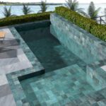 Turquoise Anti-Slip 6″ x 6″ (Tahiti Series) Porcelain Pool Tile