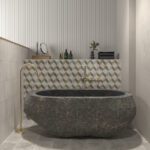 Gesso 3″ x 9″ (Milano Series) Porcelain Pool Tile