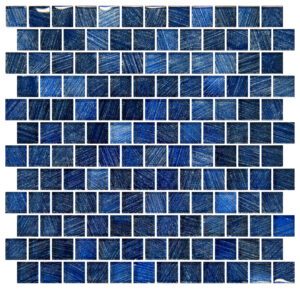 Pacific Drift 1″ x 1″ (Celestial Seas Series) Glass Pool Tile