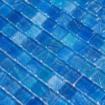 Starlight Bay 1″ x 1″ (Celestial Seas Series) Glass Pool Tile