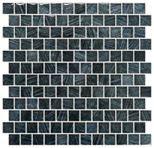 Midnight Current 1″ x 1″ (Celestial Seas Series) Glass Pool Tile
