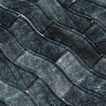 Midnight Current 1″ x 4″ Field (Celestial Seas Series) Glass Pool Tile