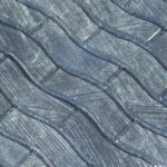 Silver Reef 1″ x 4″ Field (Celestial Seas Series) Glass Pool Tile