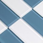 Slate Blue 3″ x 6″ (Hampton Series) Glass Pool Tile