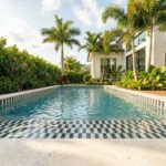 Jet Black 3″ x 6″ (Hampton Series) Glass Pool Tile