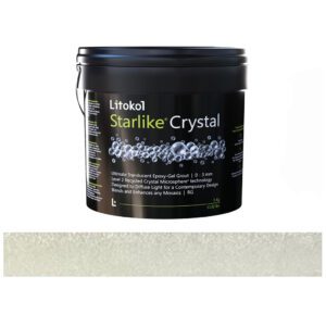 Starlike Crystal EVO 700 Translucent Epoxy Grout Tile Installation